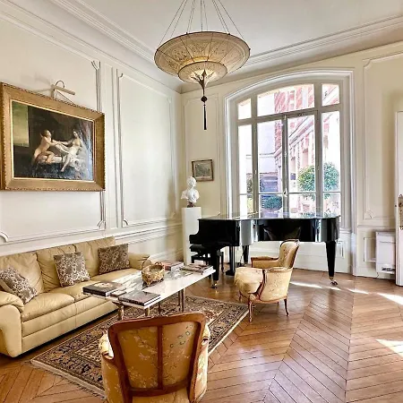 Appartamento Luxury&exclusive 130sqm Estate 4m Ceilings With Garden View Near Arc De Triomphe&palais Des Congrès *
